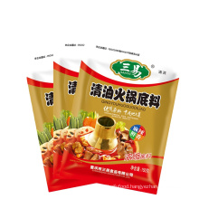 Wholesale Good quality  HALAL hot pot clear oil soup base, 150g/bag